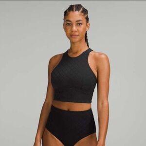 Rare Lululemon Swim Crop Top / Sports Bra